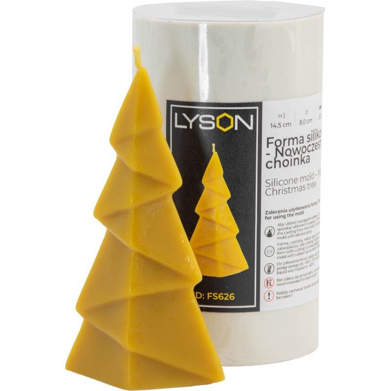 FS626 Silicone mold - Modern  Christmas tree