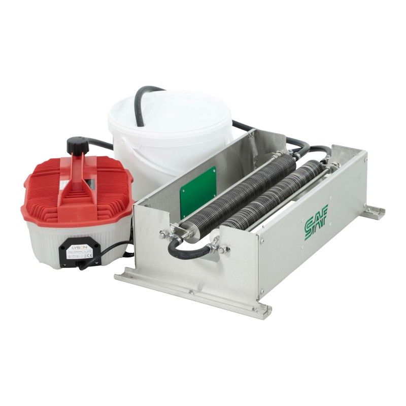 SN_795/LN_AM Stainless steel roller uncapping machine for AM LN, with steam generator