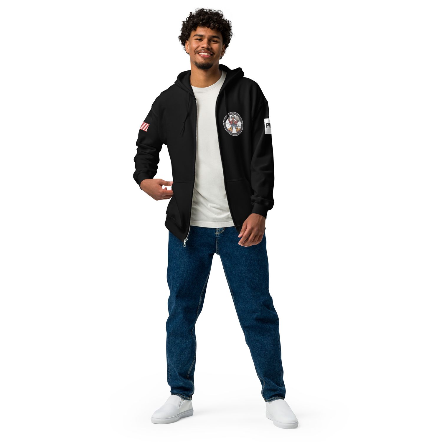 PTPB Unisex Heavy Blend zip hoodie