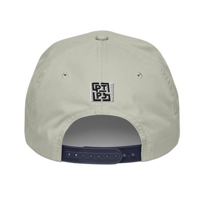 PTPB Golf Rope Cap Light Gray and Navy