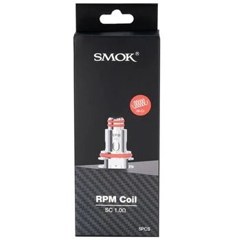 Smok RPM Coils 5/PK, Size: SC 1.0ohm