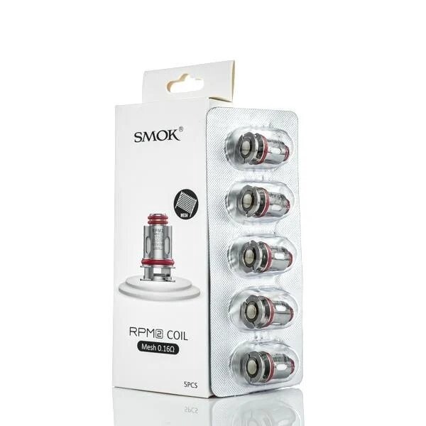 Smok RPM2 Coils 5/PK, Size: Mesh 0.16 ohm