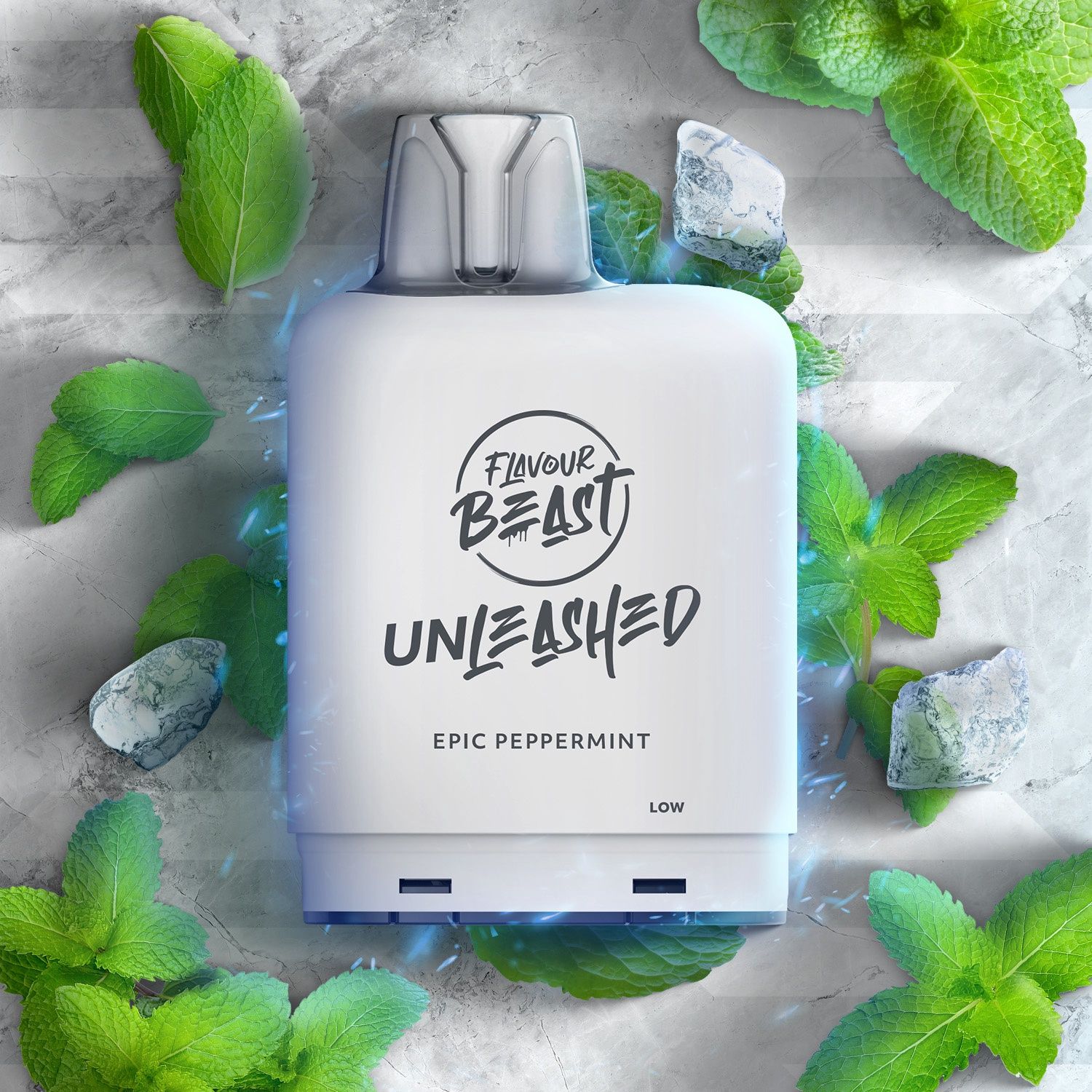 Level X FB Unleashed Boost Pod 20mL, Flavour: Epic Peppermint