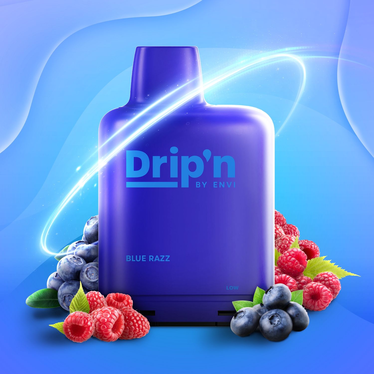 Level X Drip&#39;n G2 Boost Pod 20mL, Flavour: Blue Razz
