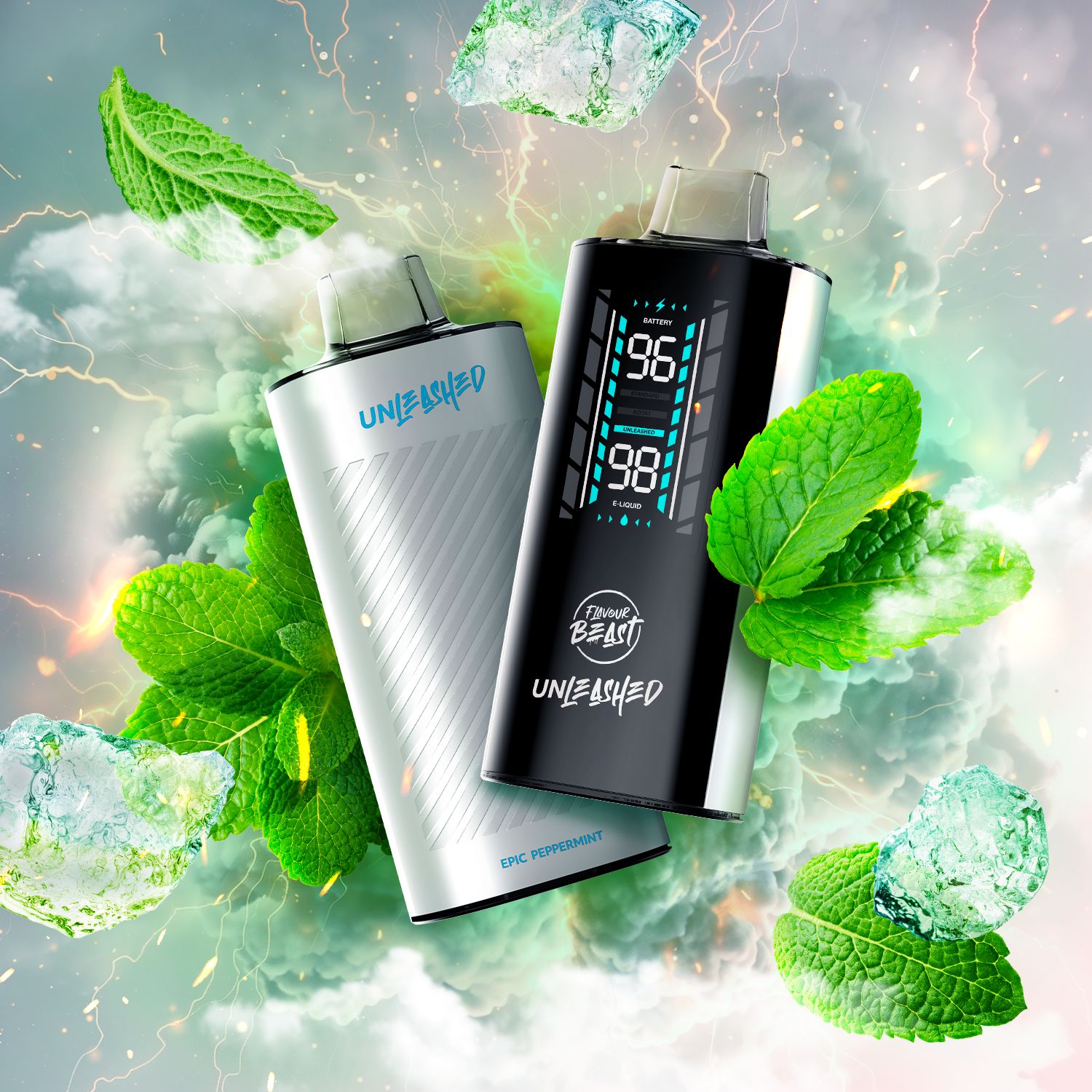 Flavour Beast Unleashed 20k Disposable, Flavour: Epic Peppermint
