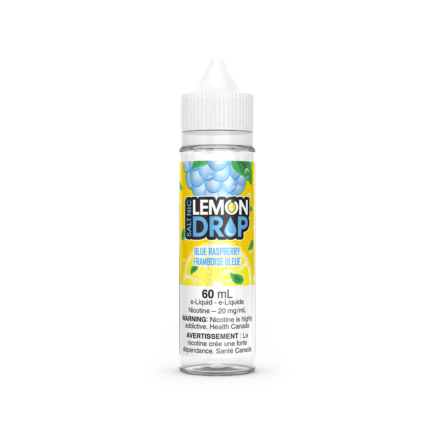 Lemon Drop Salt 20mg 60mL E-Juice, Flavour: Blue Raspberry