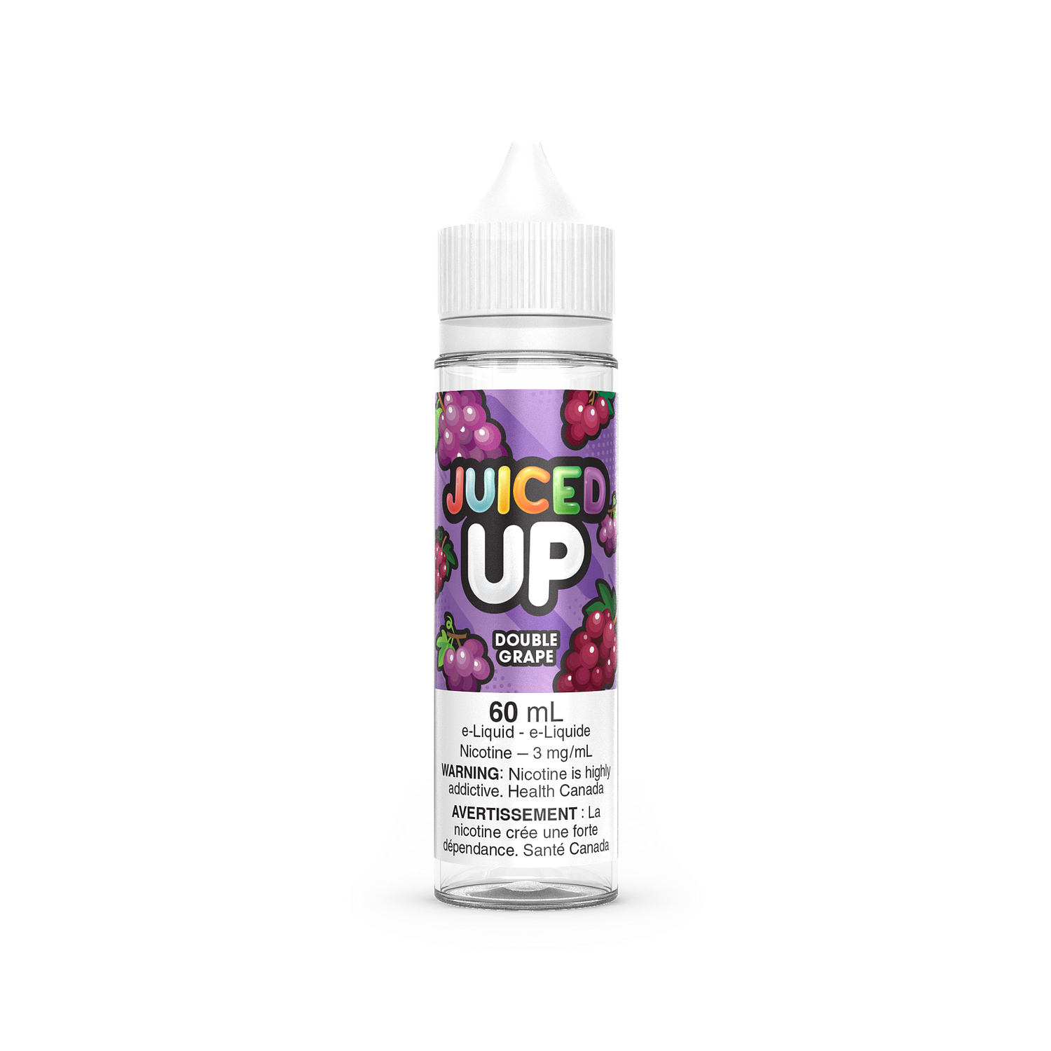 Juiced Up 0mg 60mL E-liquid, Flavour: Double Grape