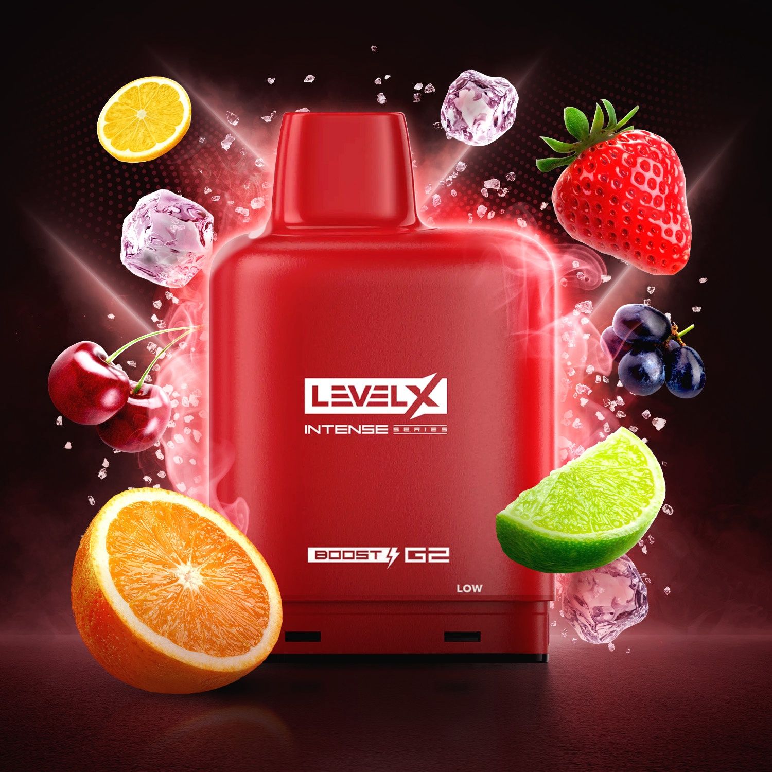 Level X Intense G2 Boost Pod 20mL, Flavour: Intense Fruity Explosion