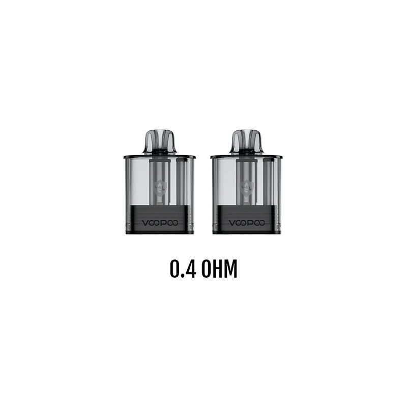 Voopoo VRIZZ 2 Replacement Pods, Size: 0.4 ohm