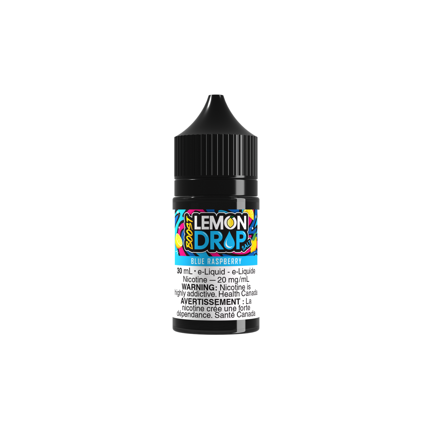 Lemon Drop Boost 20mg 30mL E-Juice, Flavour: Blue Raspberry