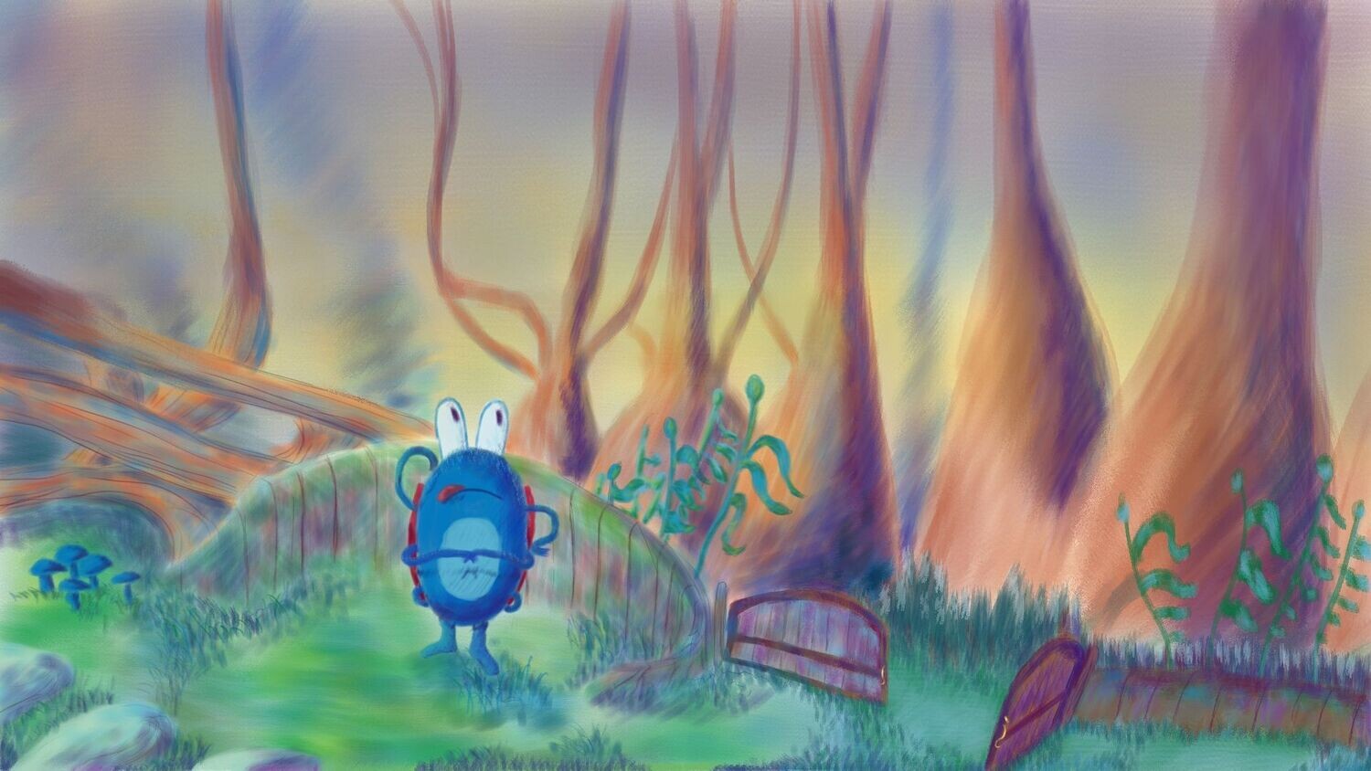 Scenes from a soon-to-be published children's book #2