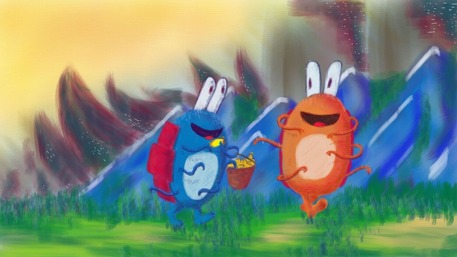 Scenes from a soon-to-be published children's book #3