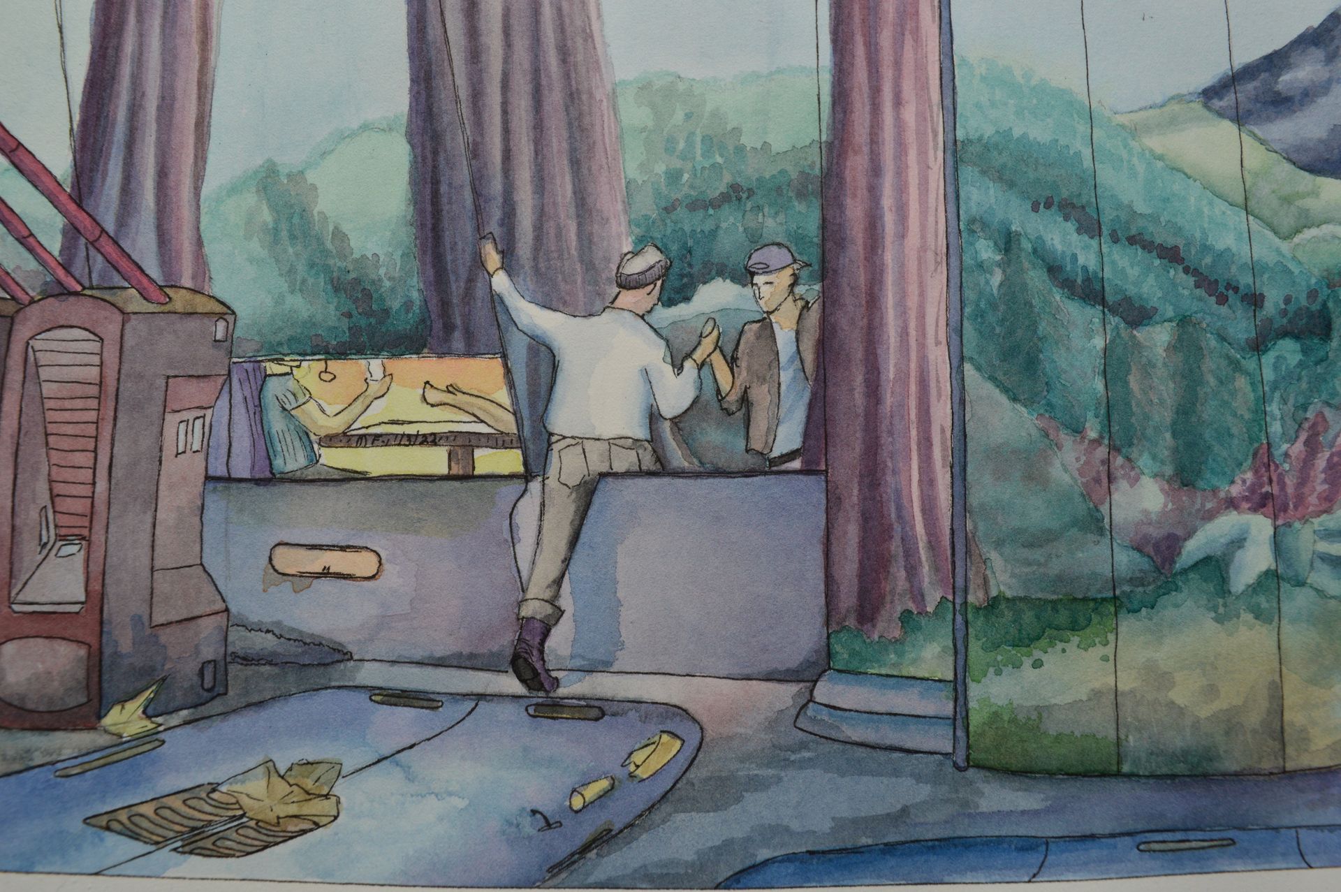 Through the Dining Room Window