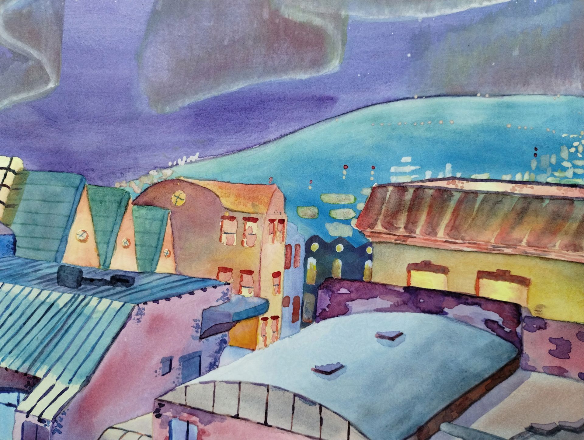 Olympia Farmer's Market in the 2090's