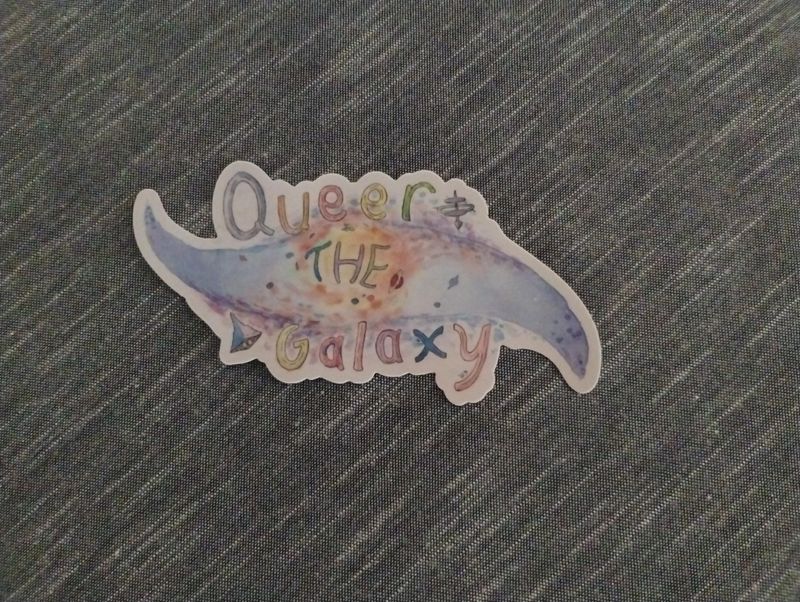 Queer the Galaxy sticker