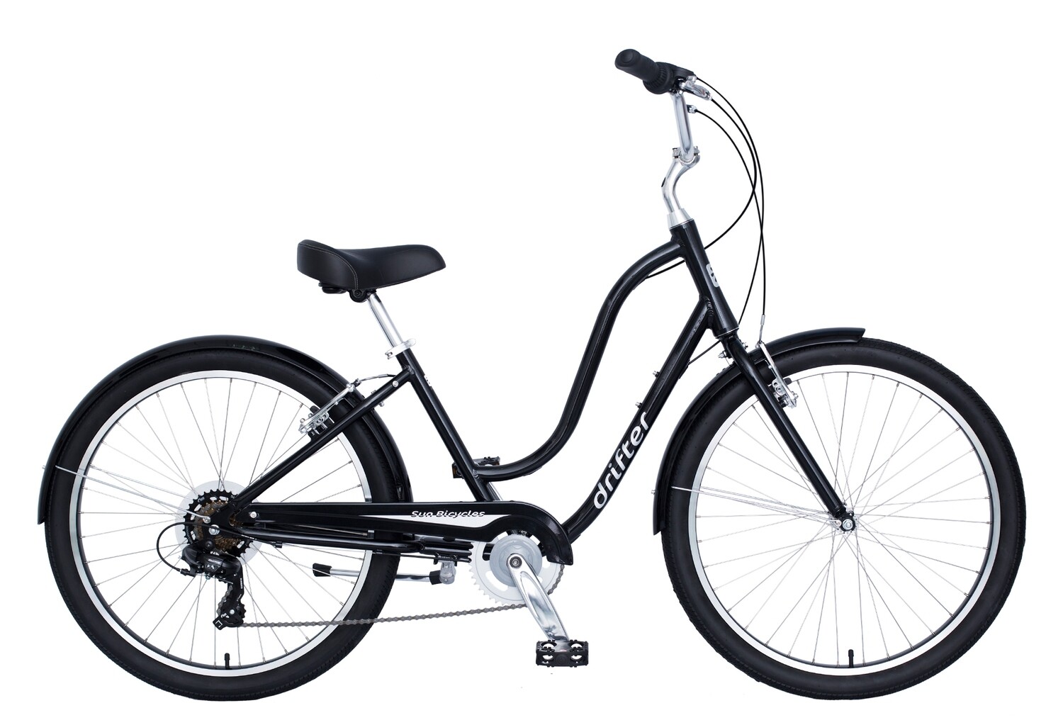 Sun Drifter 7 Ladies 17.5 in. Black