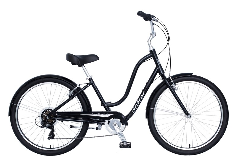 Sun Drifter 7 Ladies 17.5 in. Black