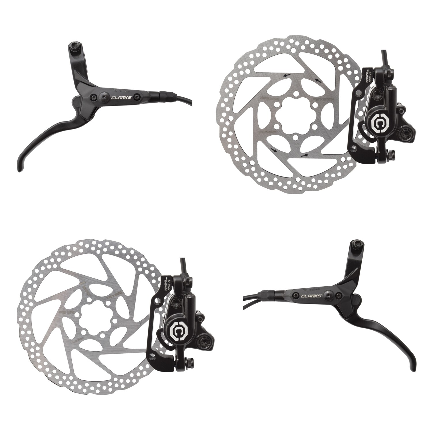 Clarks Hydraulic E-Bike Brake Front/Rear