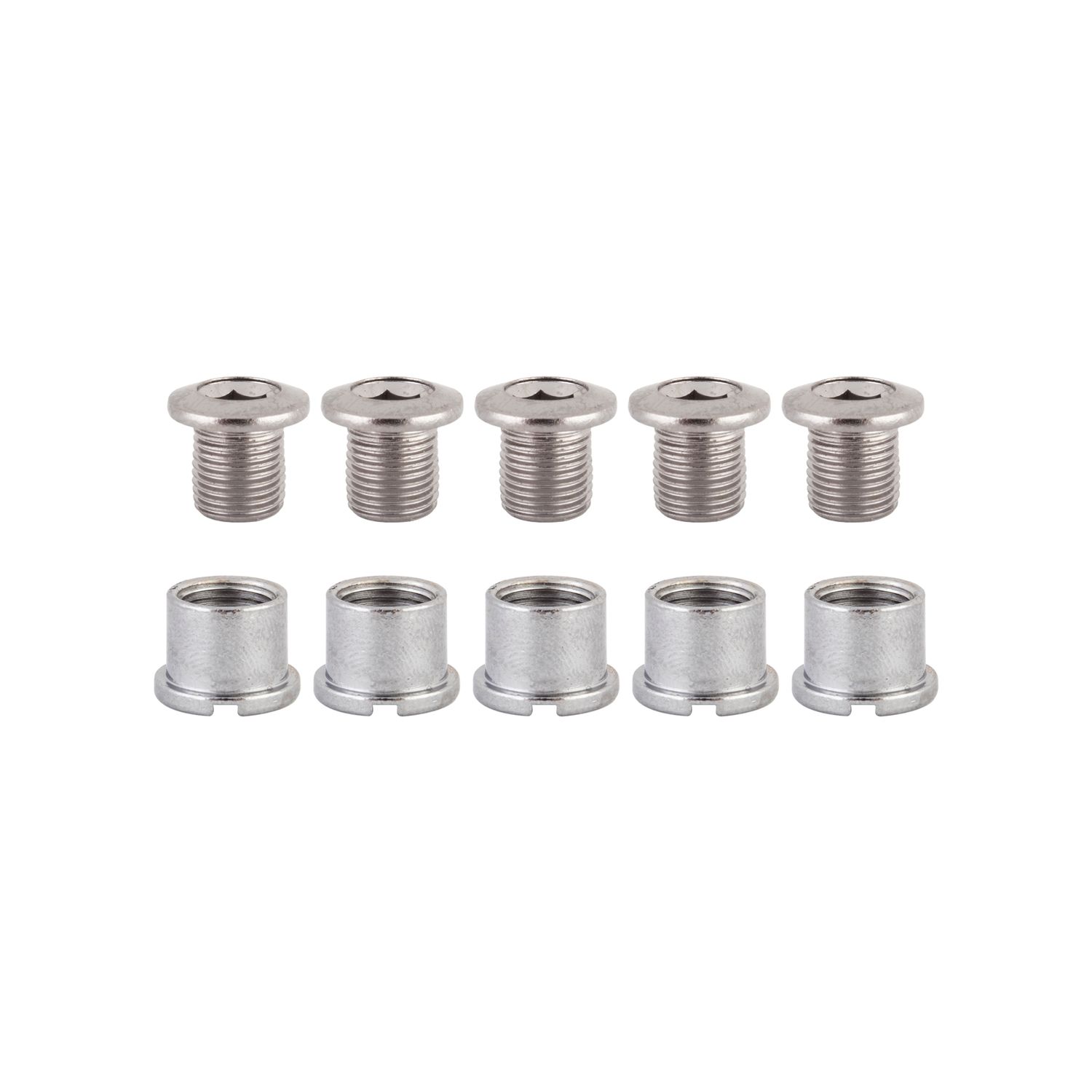 CHAINRING BOLT SET OR8 DBL STL CP