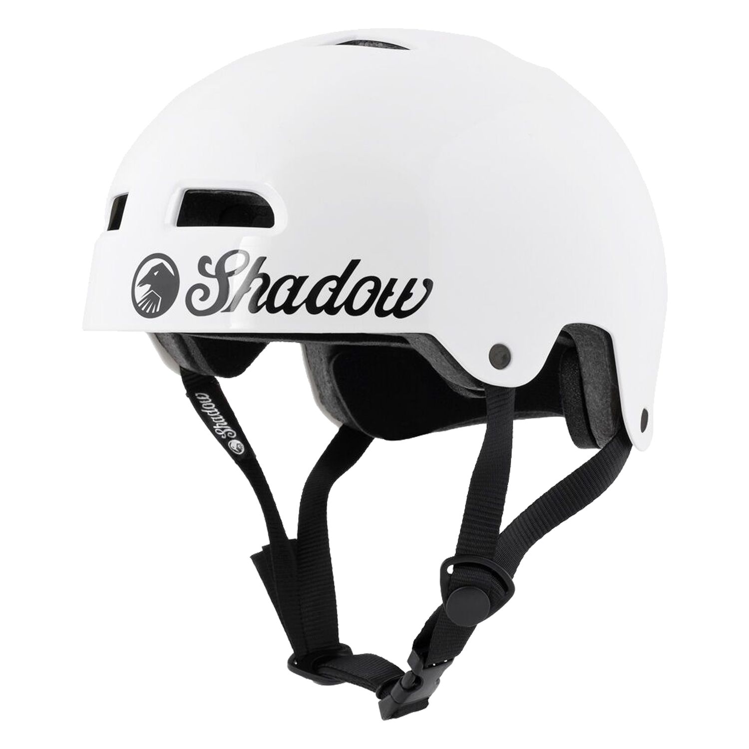 Classic Helmet gloss white sm/md