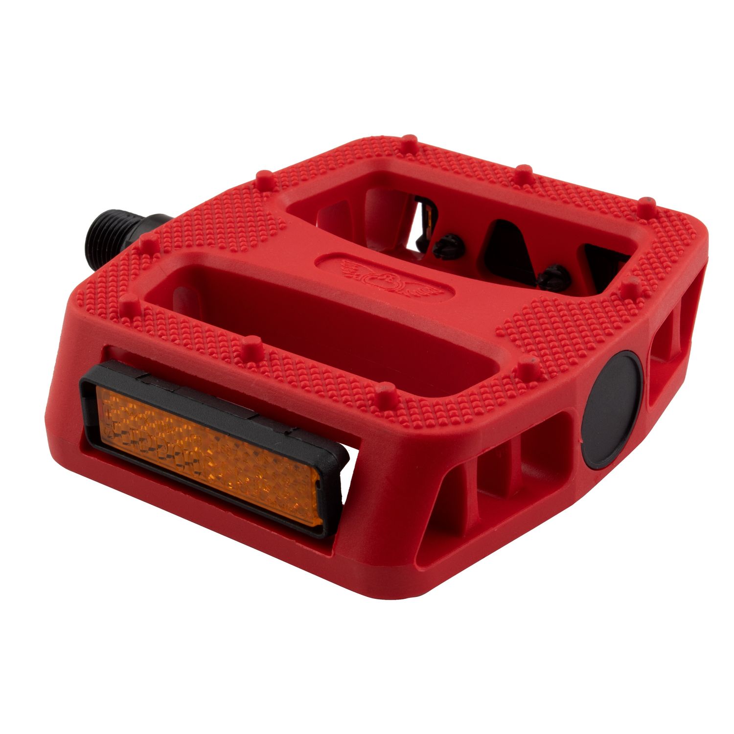 SE Bikes 12 OClock Nylon Pedal 9/16 Red