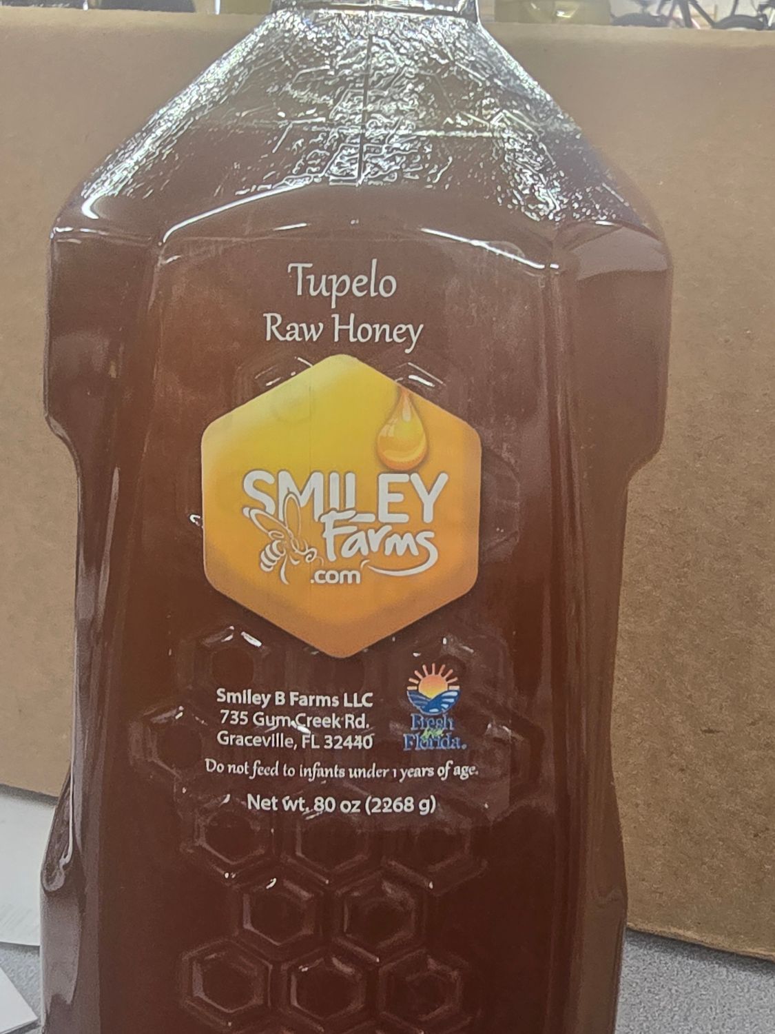 Smiley&#39;s B FarmsTupelo Honey  5lbs