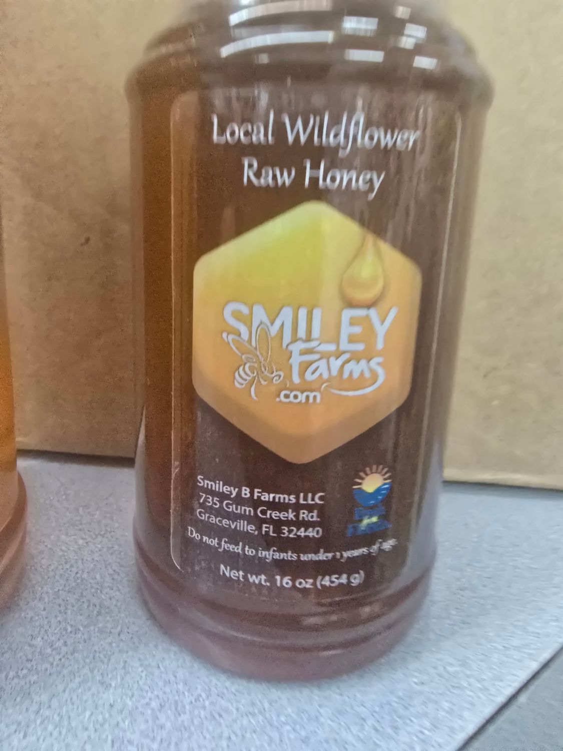 Smileys B Farms Wild Flower Honey 1 Lb