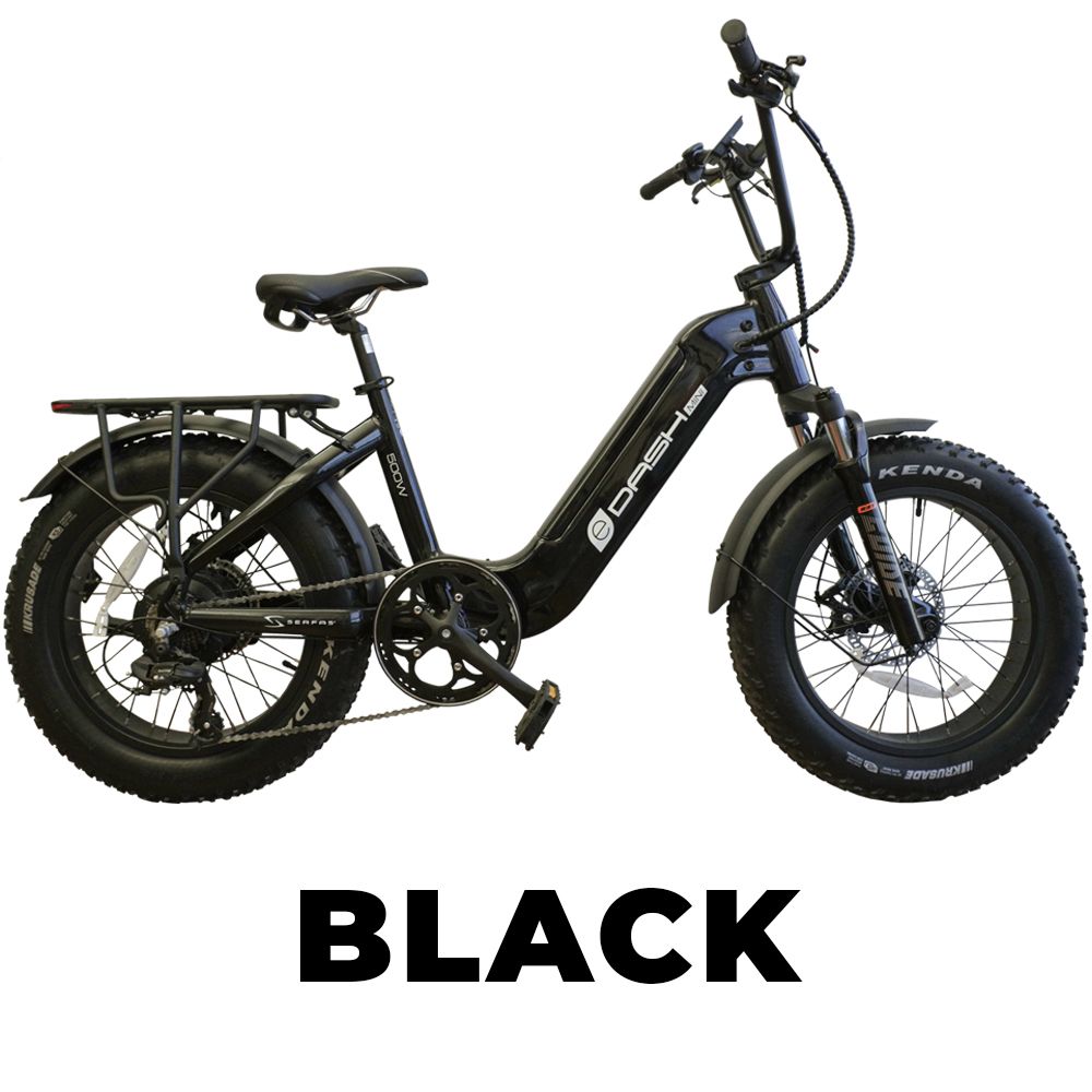 SERFAS DASH MINI 500W Step Through Black