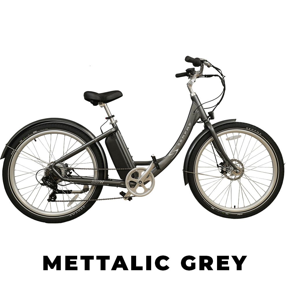 Serfas, Dart 350W Step Metallic Crey
