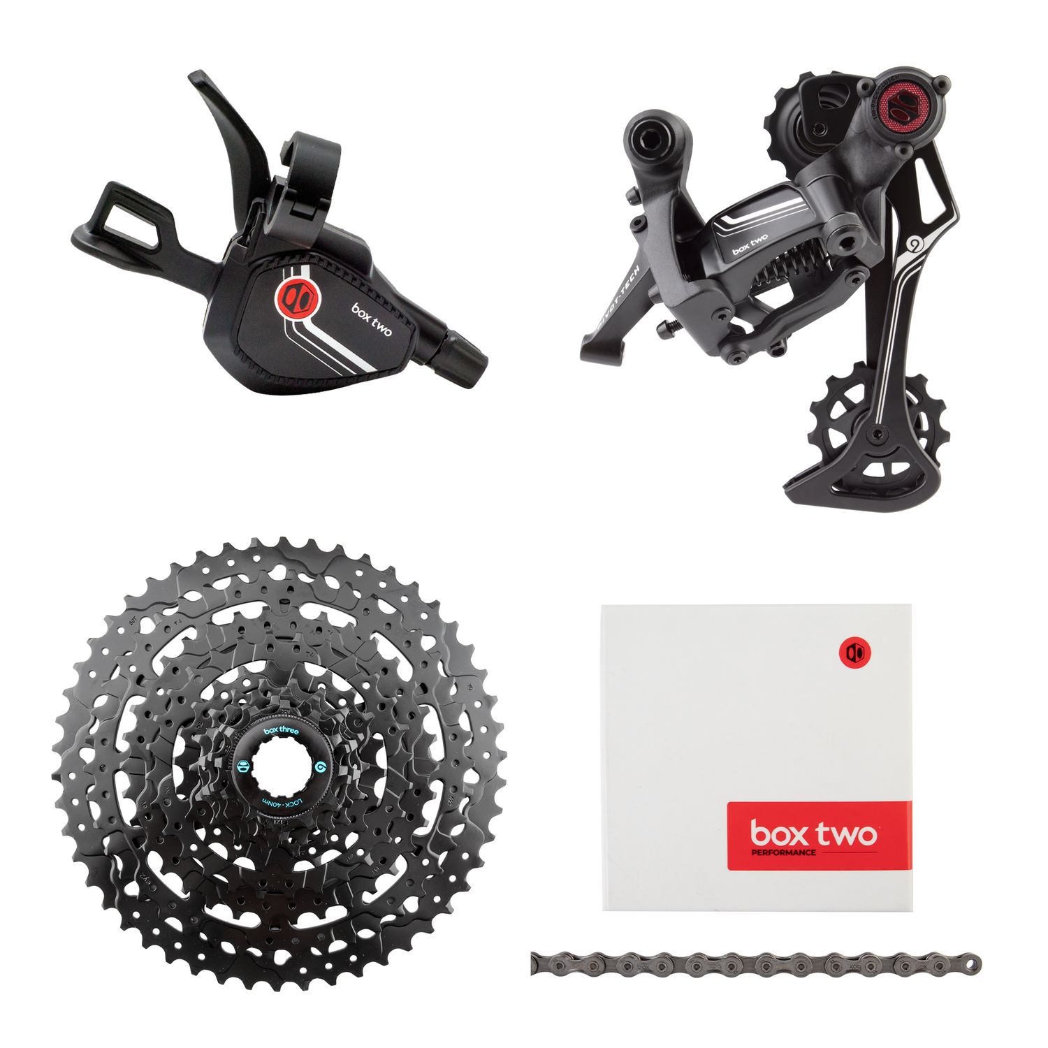 GROUP KIT BOX TWO PRIME 9 X-WIDE/SINGLE SHIFT E-BIKE