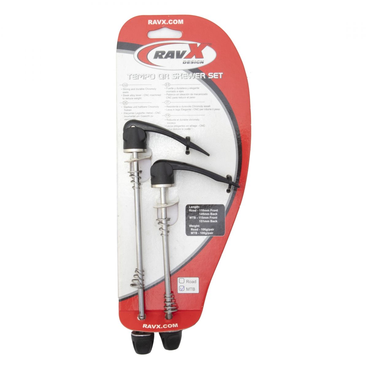 RAVX skewer MTB