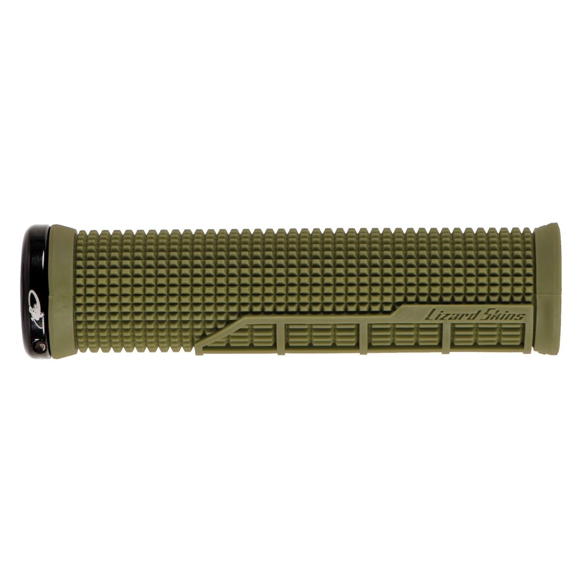 GRIPS LIZARD LOCK-ON MACHINE SGL CLAMP GN/BK