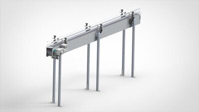 Titans TT 4.5" TableTop 10' Straight Conveyor
