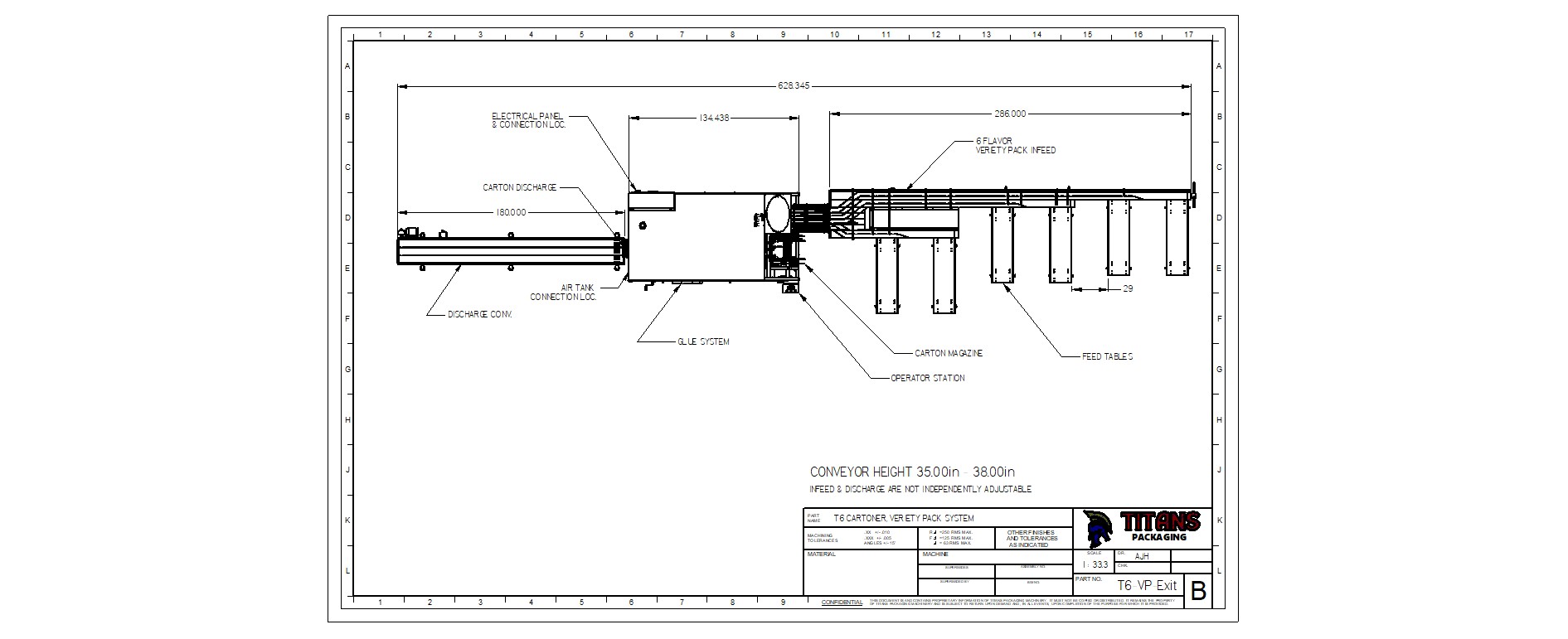 Titans Atlas T6 Cartoner with Variety Pack System