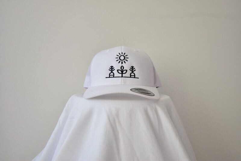 Snapback Hats - White