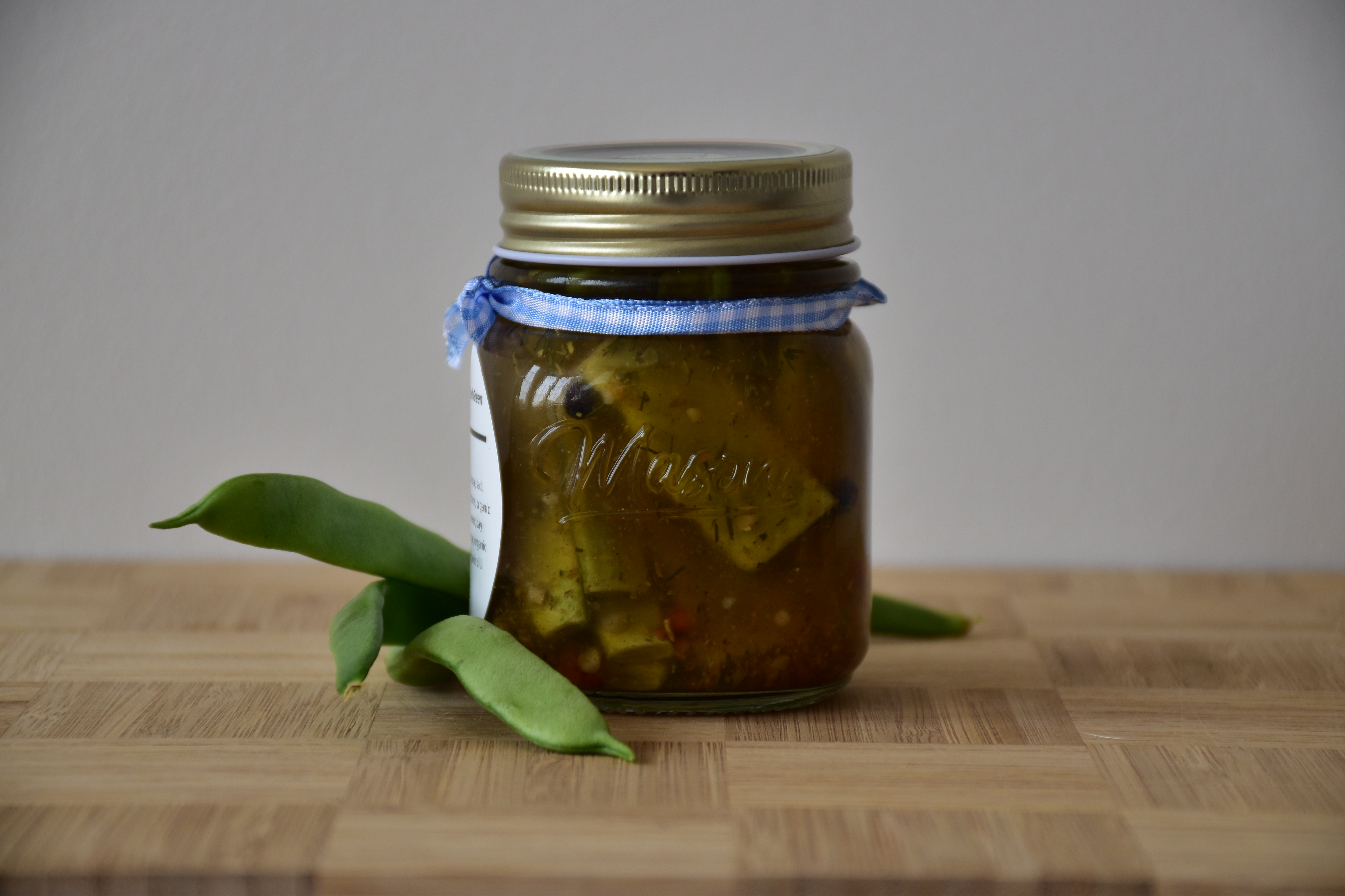 Organic Dill Pickled Green Beans