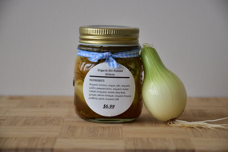 Organic Dill Pickled Onions