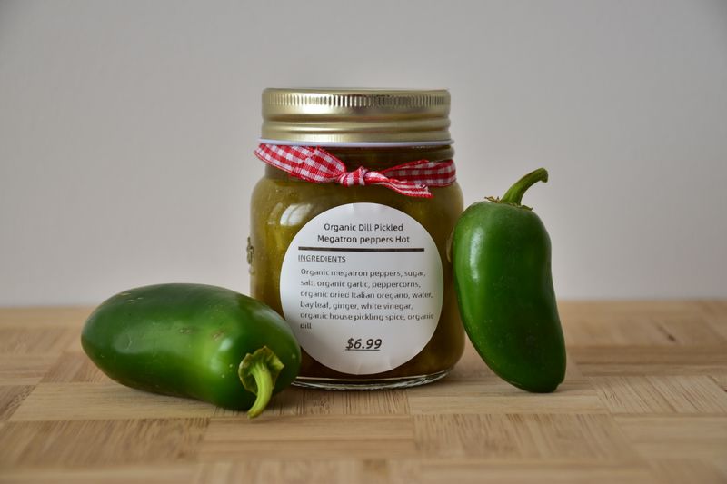 100% Organic Green Jalapeno Megatron (Hot).