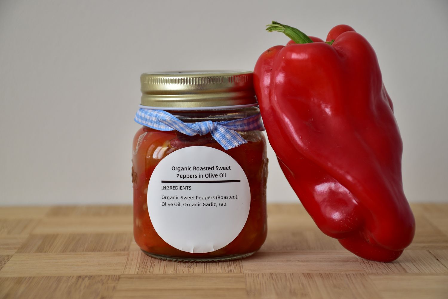 100% Organic Roasted Sweet Pepper