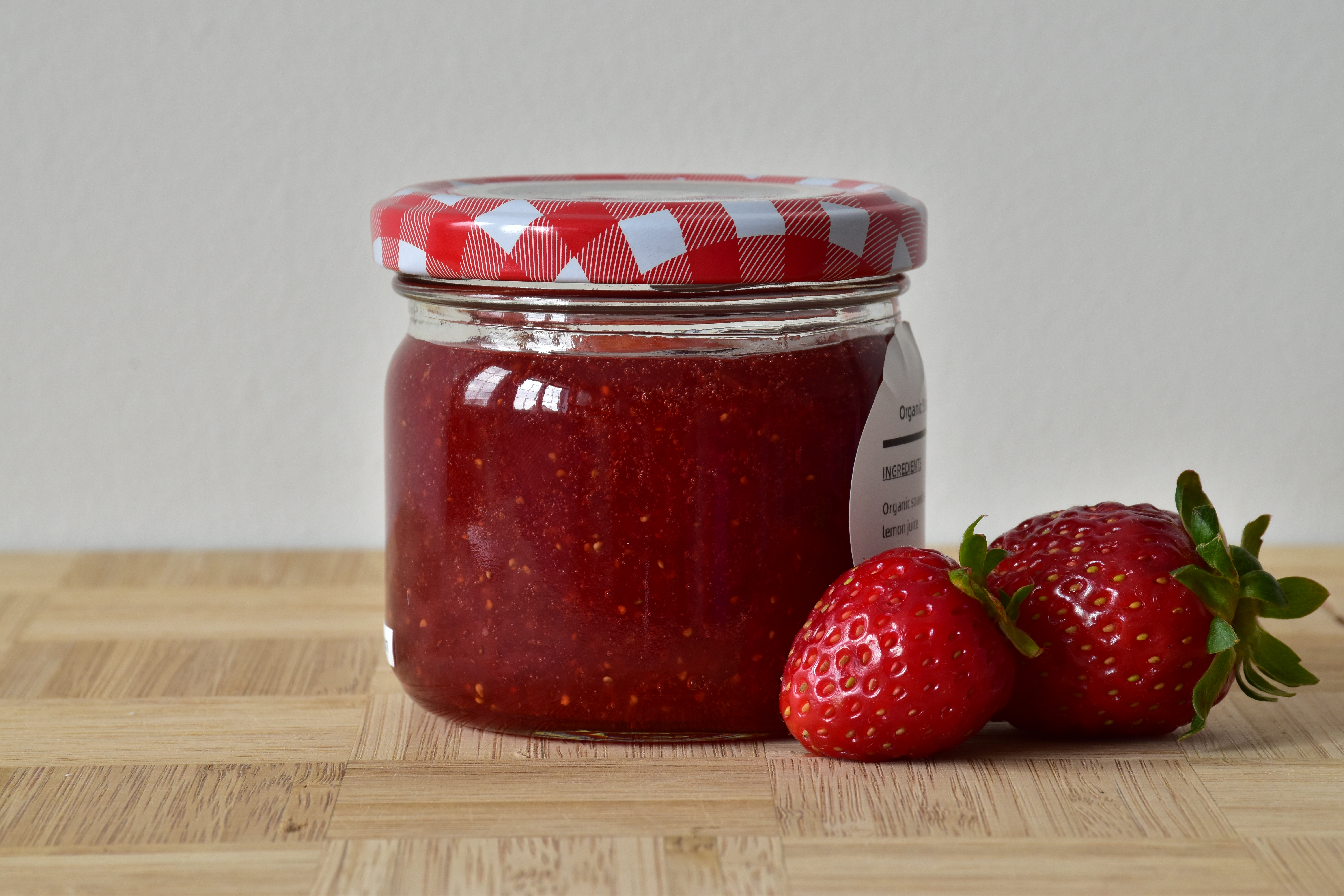 100% Organic Strawberry Jam