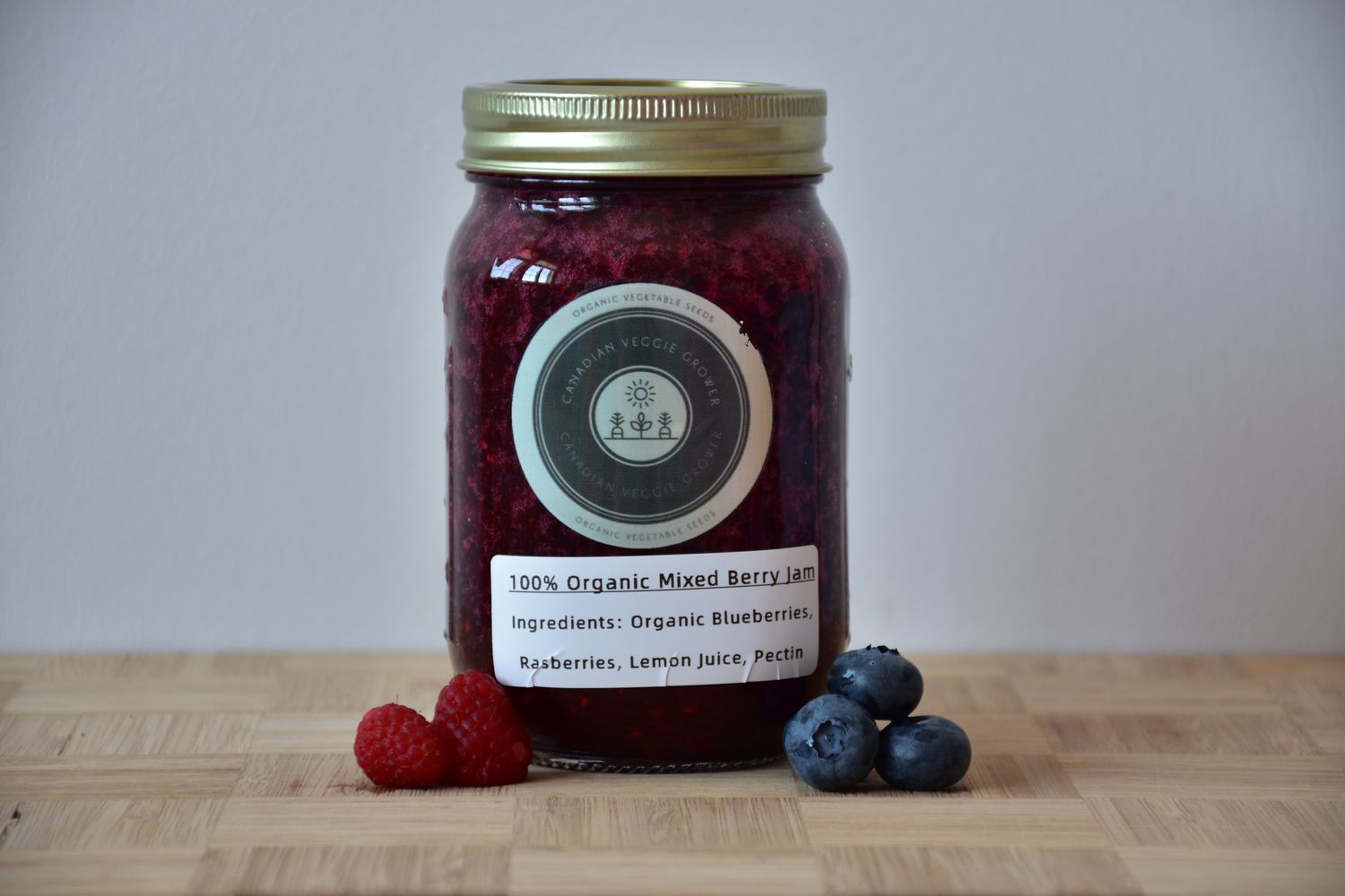 Organic Mixed Berry Jam