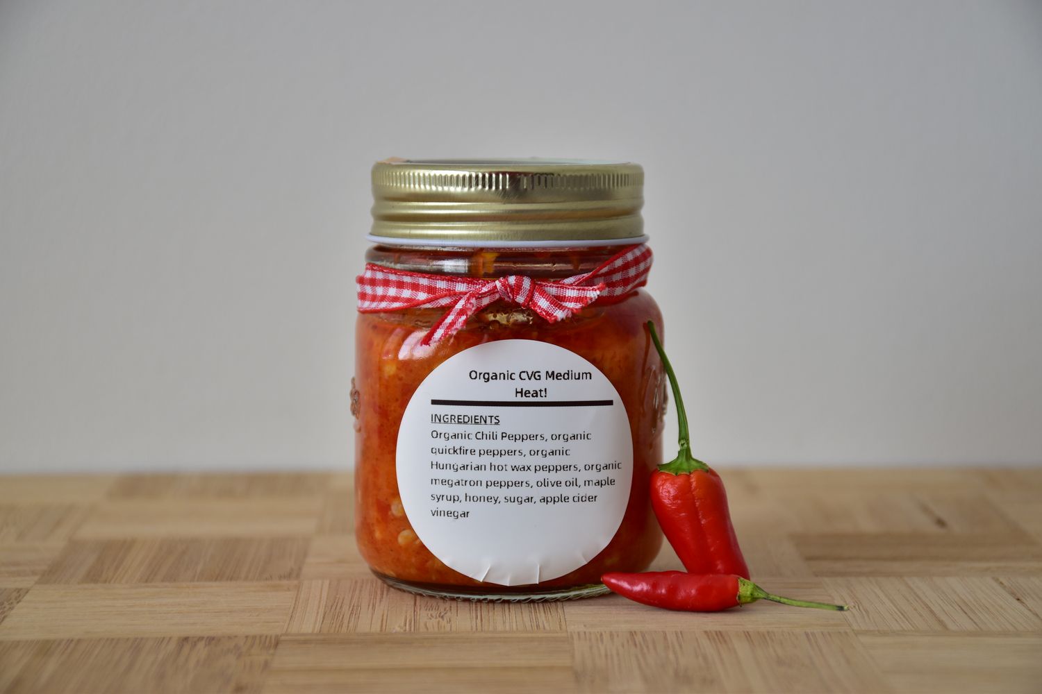 100% Organic CVG Hot Sauce (Medium Heat) 100% Organic CVG Hot Sauce (Medium Heat)