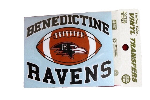 RAVEN FOOTBALL DECAL