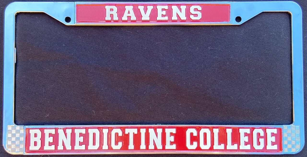 LICENSE FRAME-BENEDICTINE