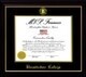 BC DIPLOMA FRAME, Attribute 1: BLACK, Attribute 2: 18&quot; X 16&quot;