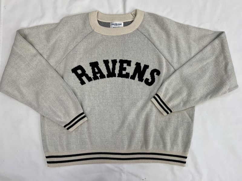 SWEATER-ATHLETIC RAGLAN