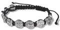 Braided St Ben Bracelet, Attribute 1: Black