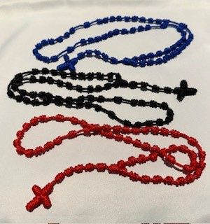 ROSARY-KNOTTED CORD