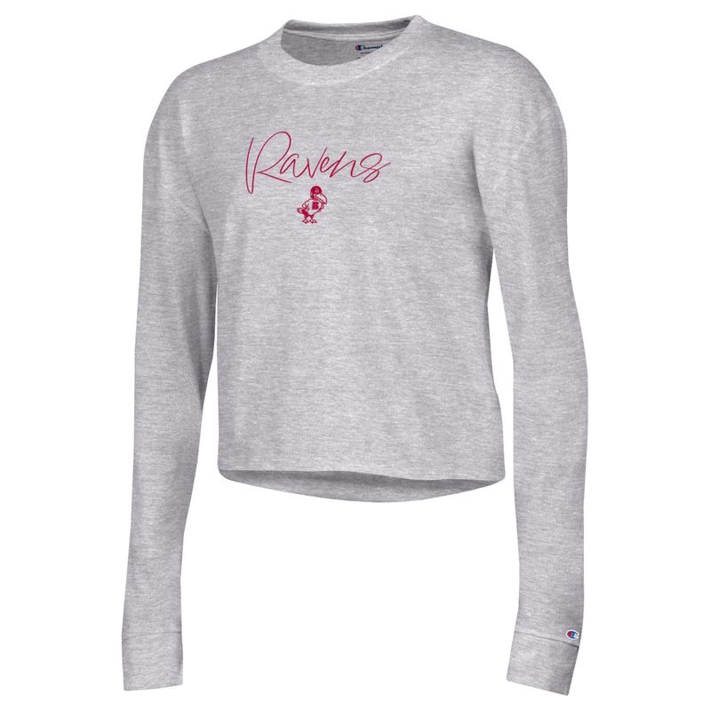 TEE-BOYFRIEND CROP L/S