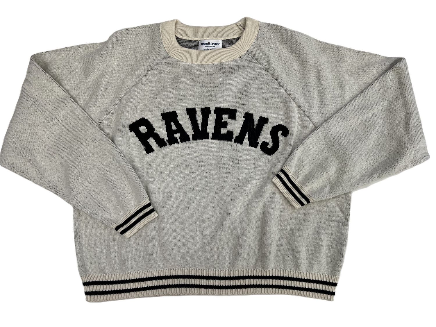 SWEATER-ATHLETIC RAGLAN